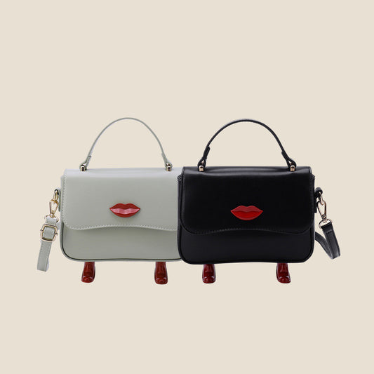 Fashion Funny Messenger Bag Trendy Small Square