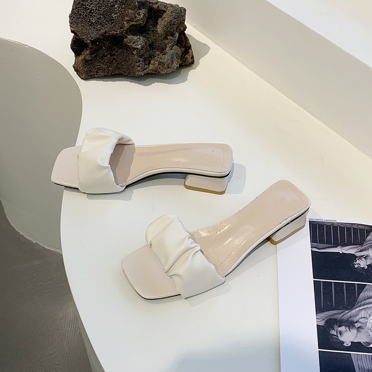Fairy Style Thick And Thick Soles Wear Fashionable Word Belt