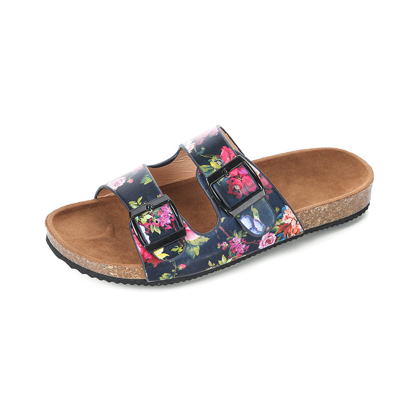 National style couple Leather Sandals