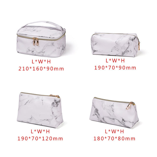 PU Waterproof Wash Bag Large Capacity Portable Travel Storage