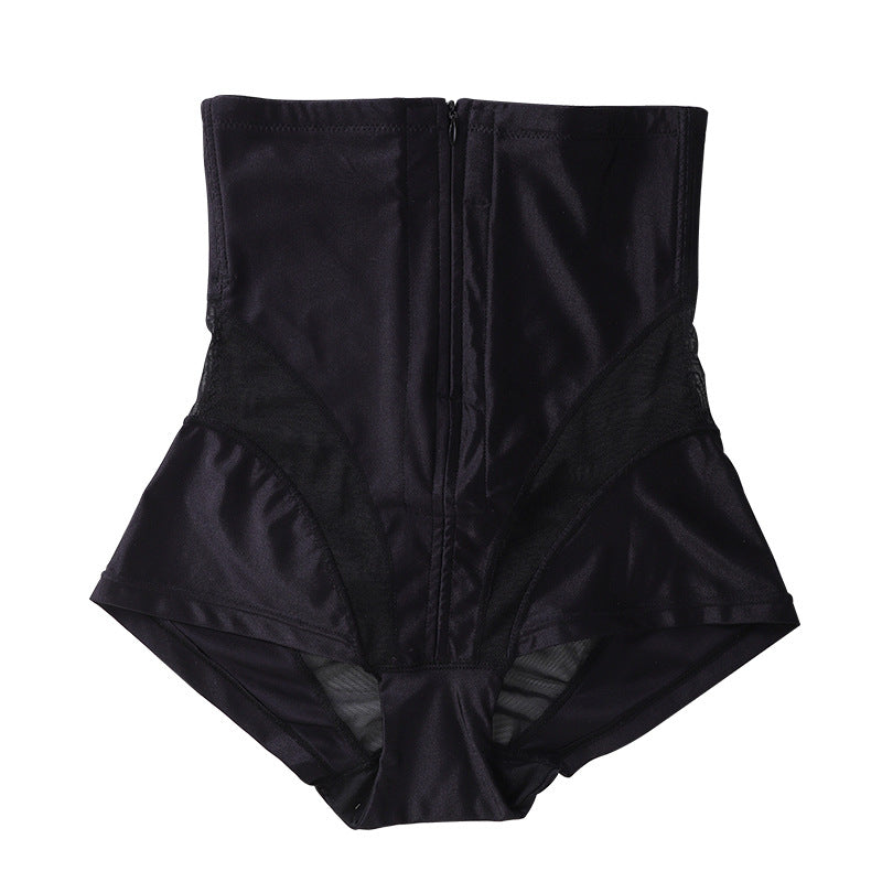 Zipped belly pants