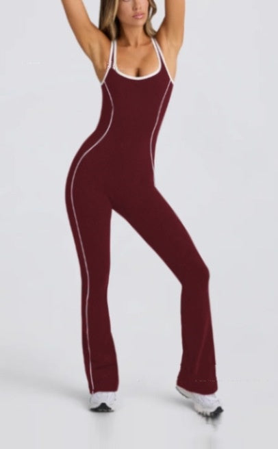 Women's Backless Bodysuit With Nude Color Matching