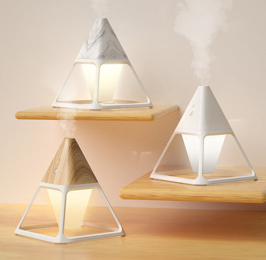 Desktop USB Dimming Night Light Volcano Spray Aromatherapy