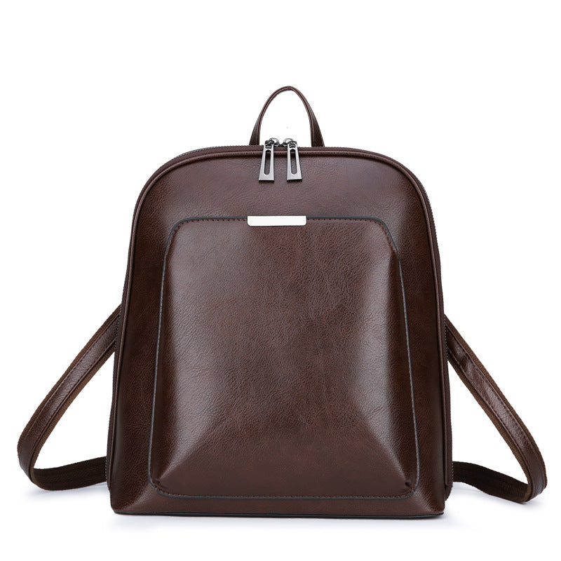 Wild PU leather backpack