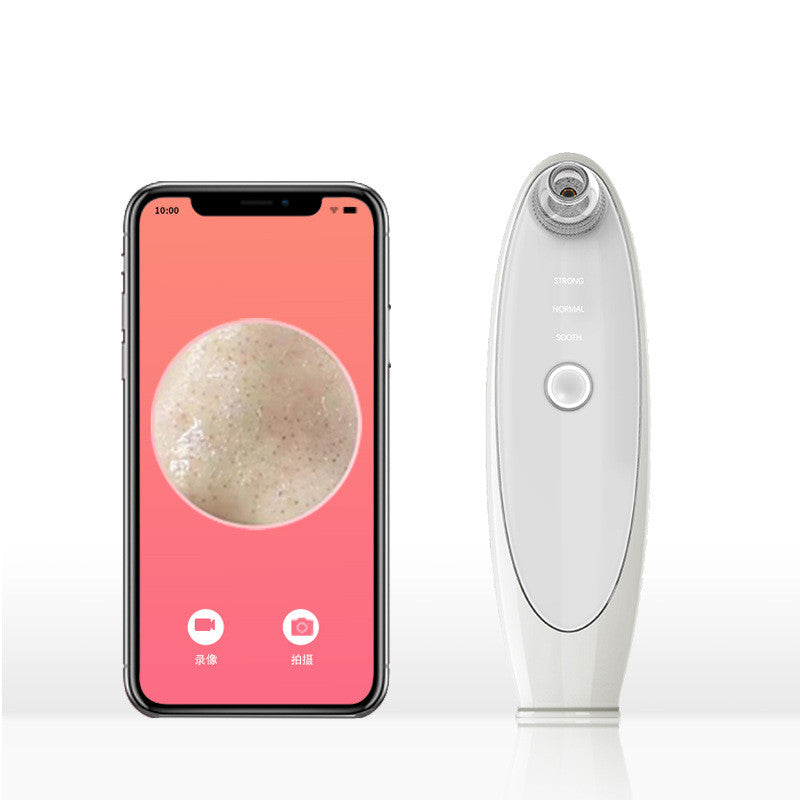 Visual blackhead cleaning instrument
