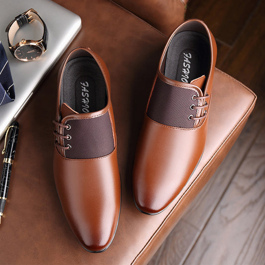 leather business 45 formal pointed shoes 46