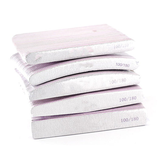 Nail File Gray Double Sided Polishing Strip True Nail Trimming Tool