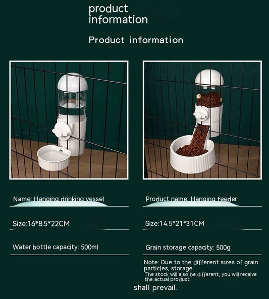 Automatisk Foder- og Vanddispenser Til Hunde og Katte