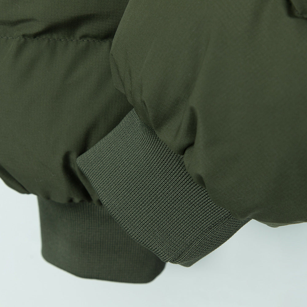 Men's Thick Warm Fashion Brand Splicing Coat