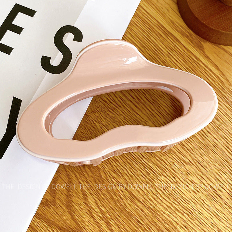 Ornament 4mm Thickened Cellulose Acetate Sheet Grip Barrettes