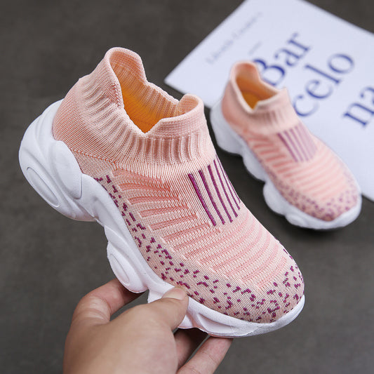 Lightweight And Breathable Socks And Shoes For Girls