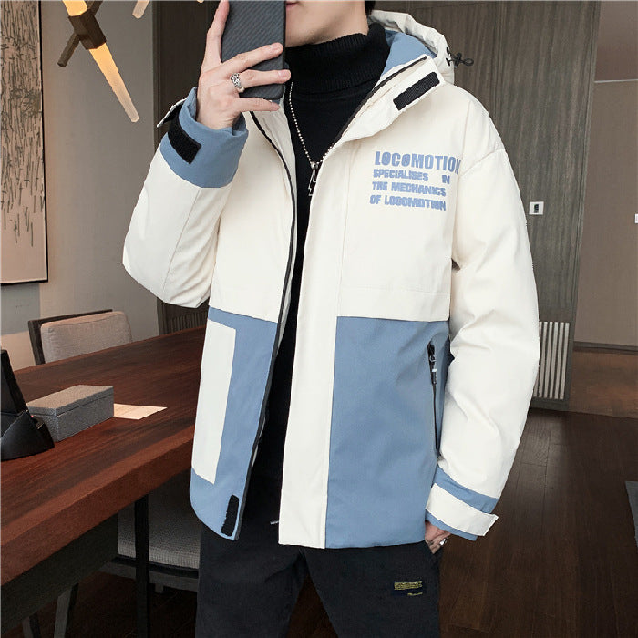 Men's Autumn And Winter Velvet Thickened Coat Jacket