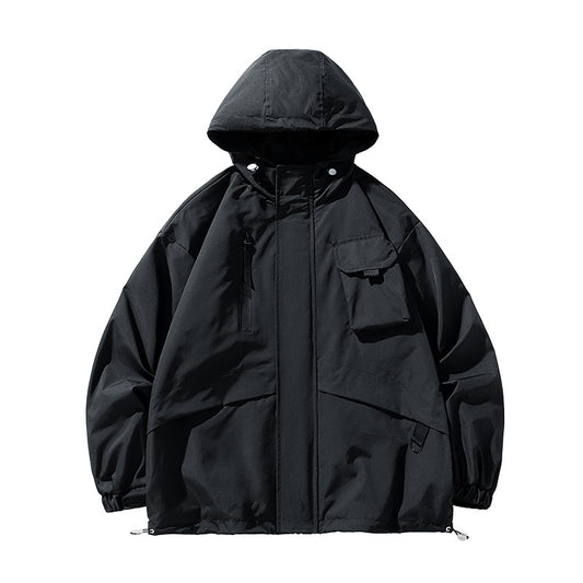 Men's Shell Jacket Cargo Jacket Coat All-match Casual Handsome