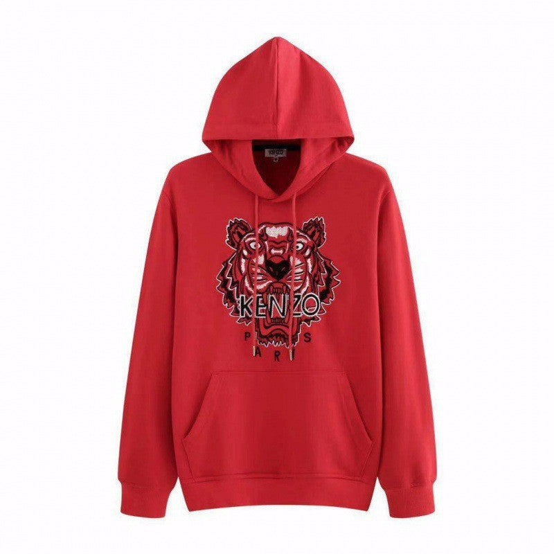 Velvet Padded Hooded Sweatshirt Men And Women
