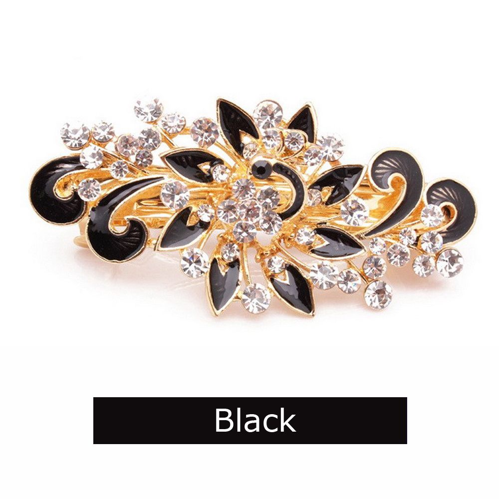 Multi layer water drill horizontal headdress paint hairpin