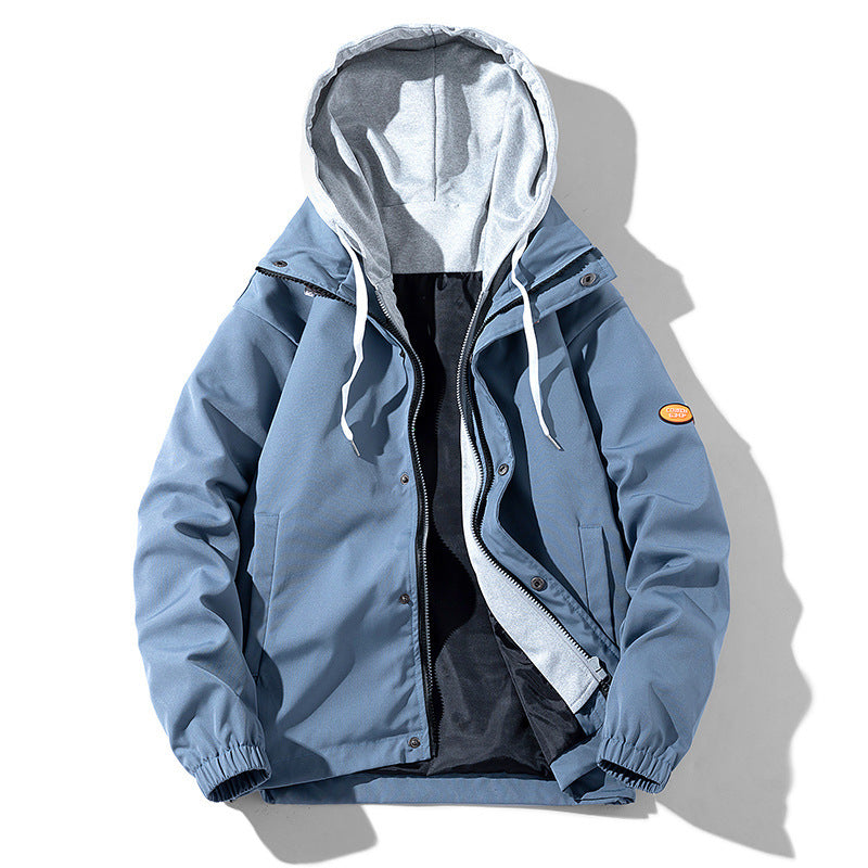 Men's Fashion Casual Hooded Jacket Top