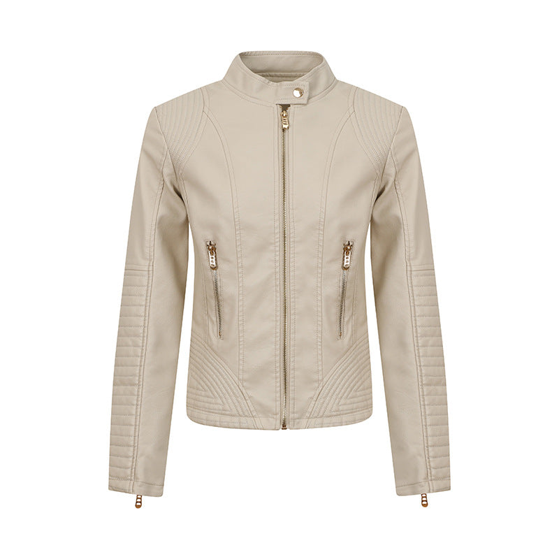 Veste en cuir best-seller mode pour femmes