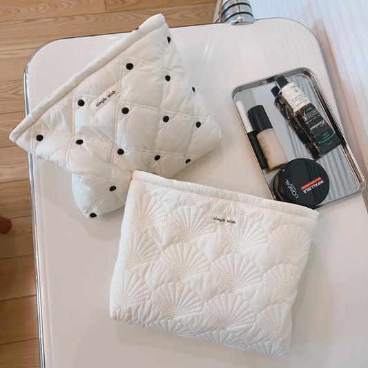 Women's Handbag Cosmetics Storage Bag Thick Soft