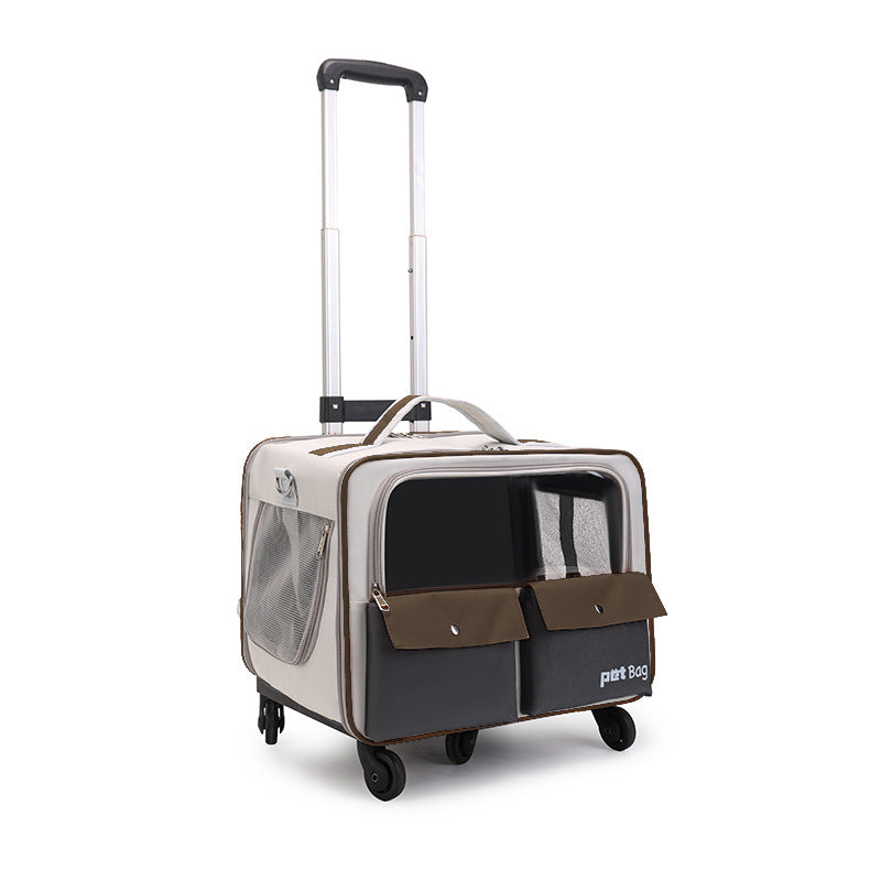 Backpack Portable Outdoor Cat Bag Large Capacity Breathable Foldable