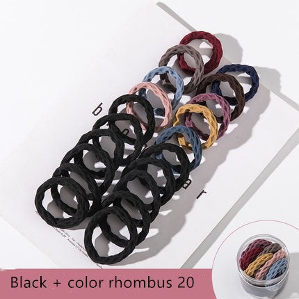 High elastic rubber band headband