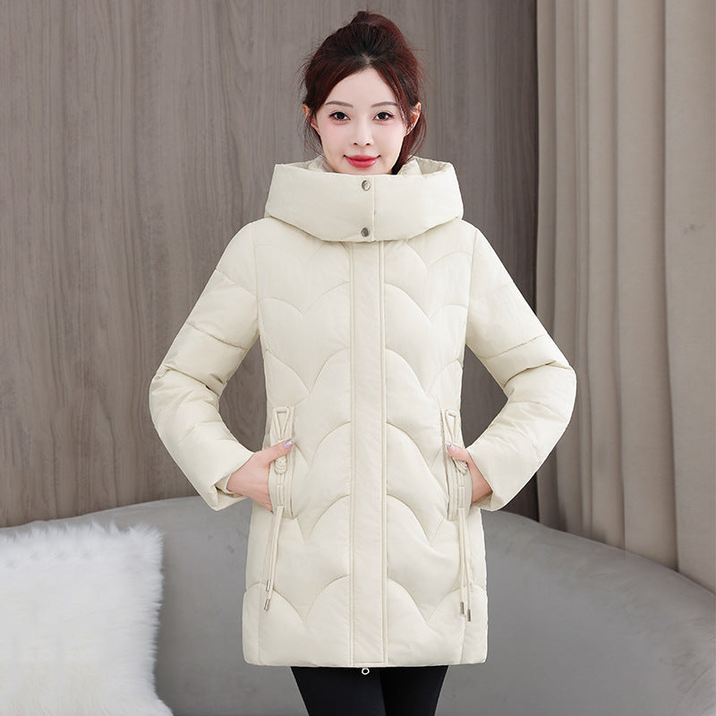 High-end Loose Small Size Cotton-padded Coat