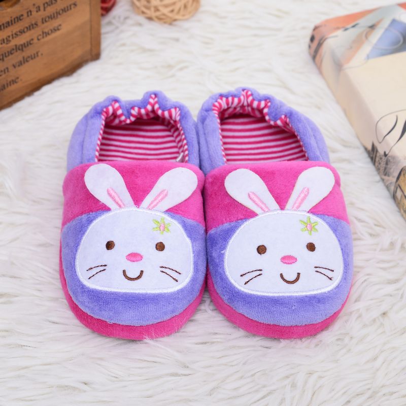 Bag Heel Warm Cartoon Indoor Cotton Slippers