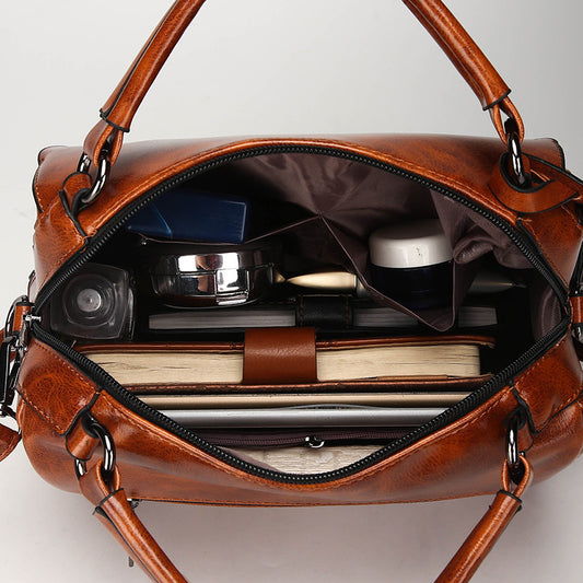 Simple Temperament One-shoulder Messenger Handbag