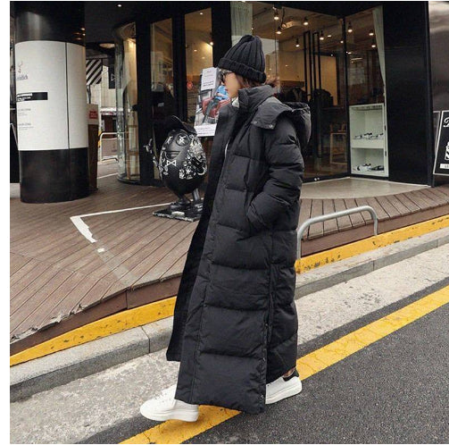 ゆったり防寒ガールフレンド暖かく厚手のパッド入りジャケット