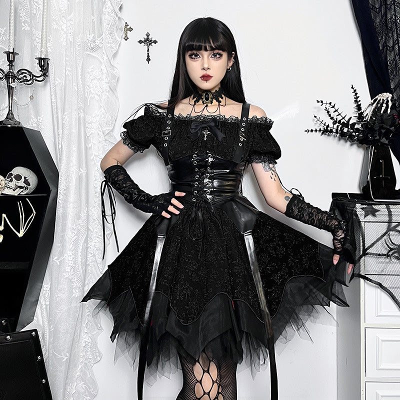 Dark Temperament Graceful And Fashionable Slimming Vest Waist