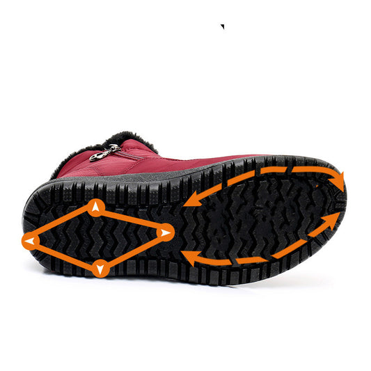 Add velvet warm cotton shoes soft soled cotton boots