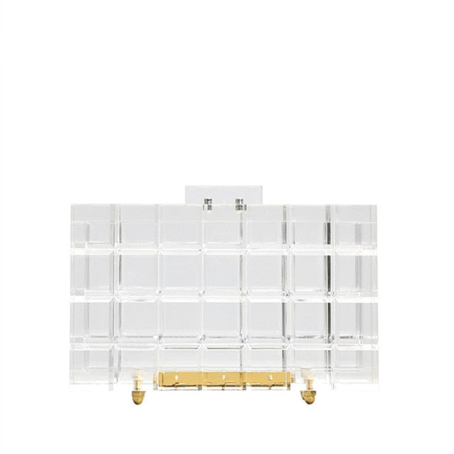 transparent clutch