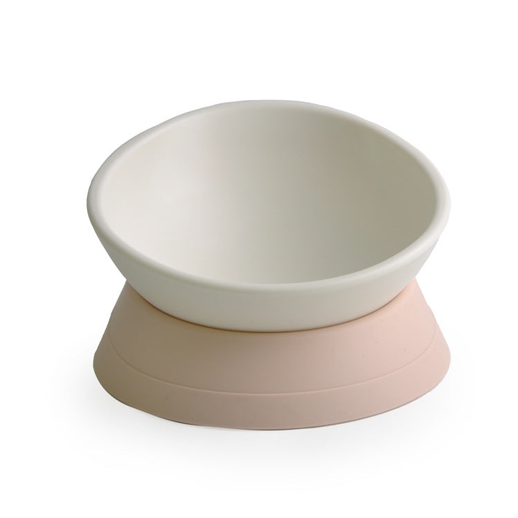 Tilt cat bowl