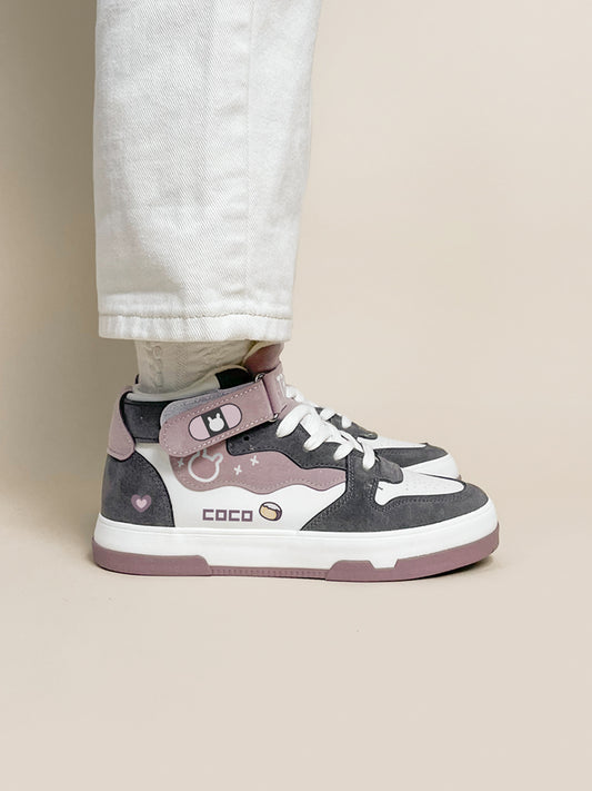 Fashion Personlighed Søde Kvinde High Top Sko
