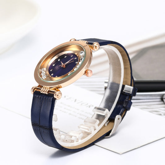 diamond belt watch