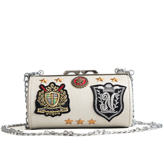 Crossbody Mini Cylinder Pouch