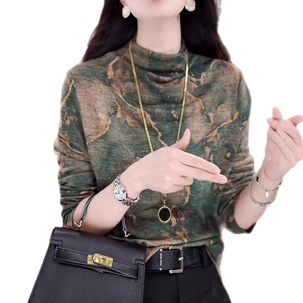 High-end Sophisticated Printed Blouseunique And Stylish Top
