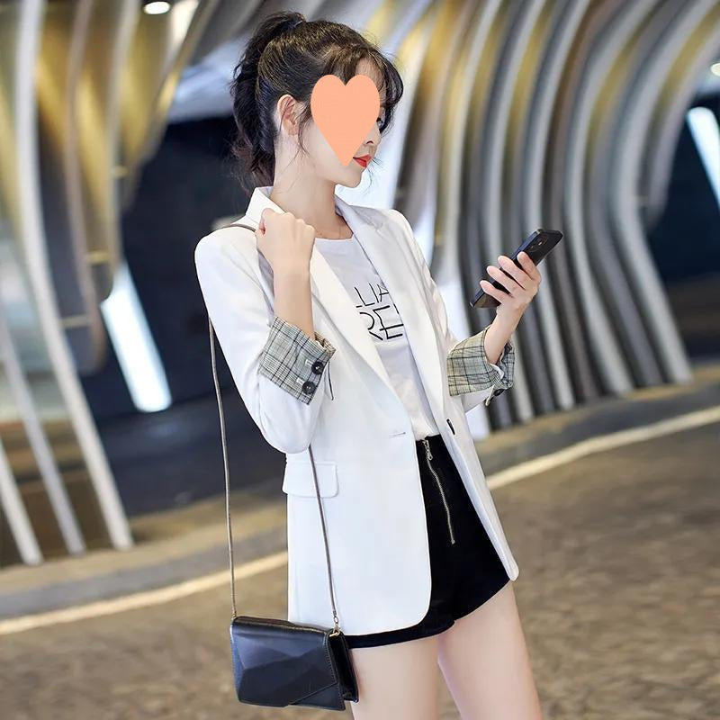 Black Small Business Suit Coat For Women