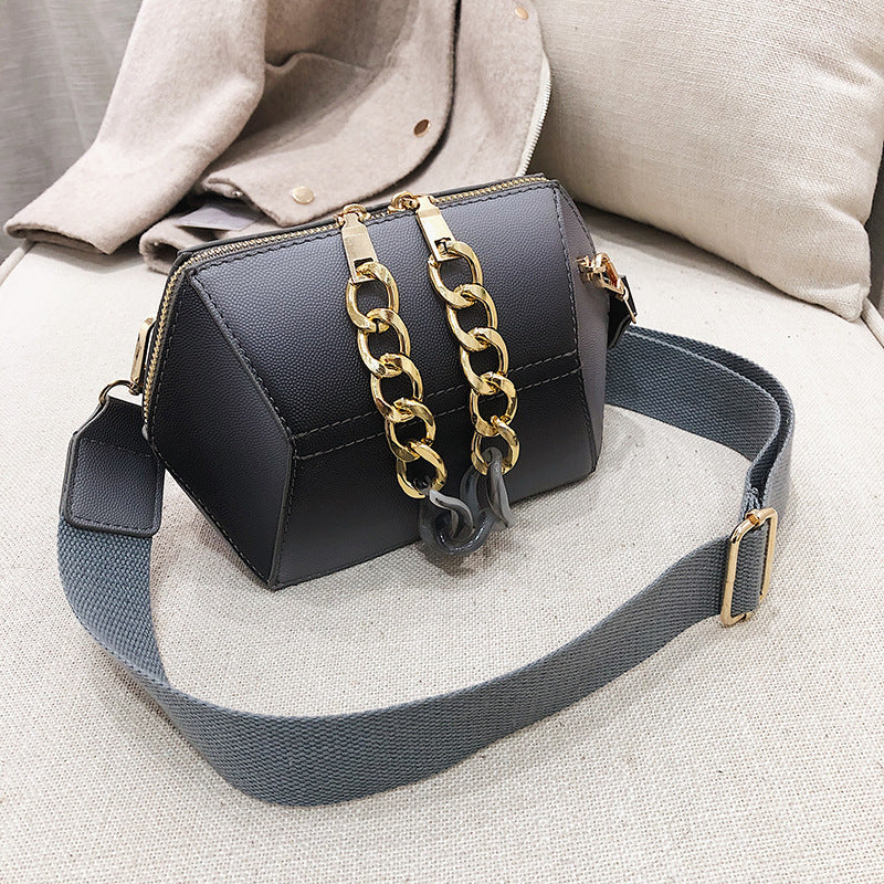 Wide shoulder girly One Shoulder Satchel