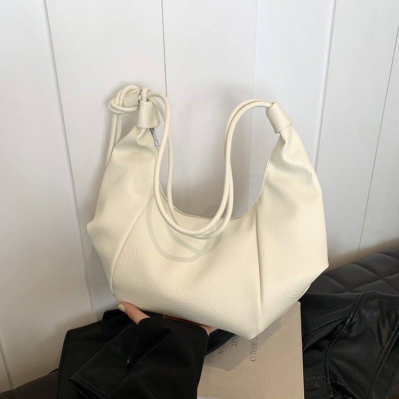 Retro Dumpling Bag Women's Lazy Large Capacity