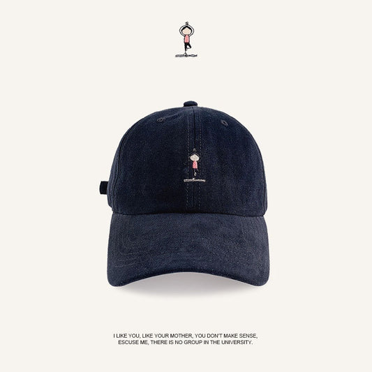 Women's Fashion Letter Embroidery Korean Sun-proof Peaked Cap