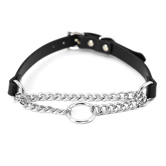 Tightening Collar Tightening Chain Punk Jewelry Black Cool Sub-culture