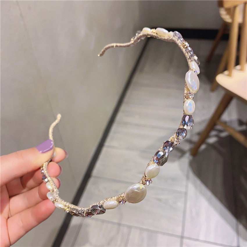 Korean Version of The Forest Fairy Crystal Pearl Hairpin