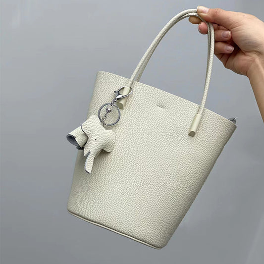 Cowhide Niche Design High-end Small Handbag Women