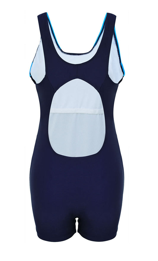 Sports swimsuit flat-leg bikini