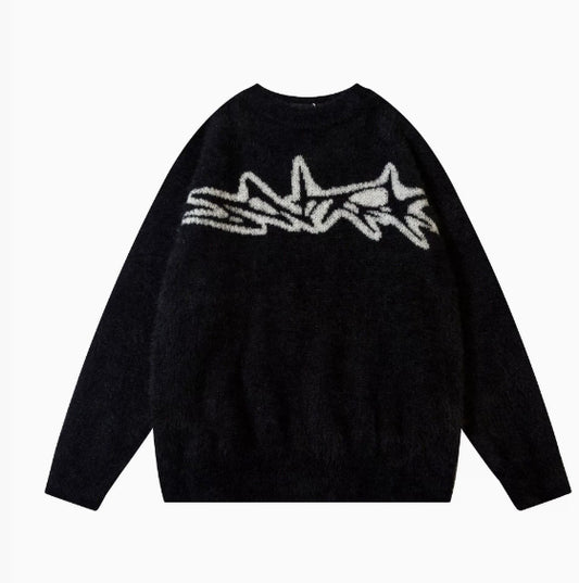 American High Street Spring Autumn Knitwear Casual Sweater