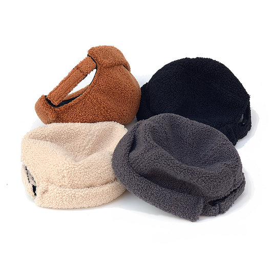 Japanese Retro Hat Men's Lamb Wool Korean Version Tide Beret