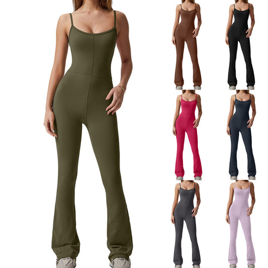Women's Fashion Adjustable Sling Jumpsuit
