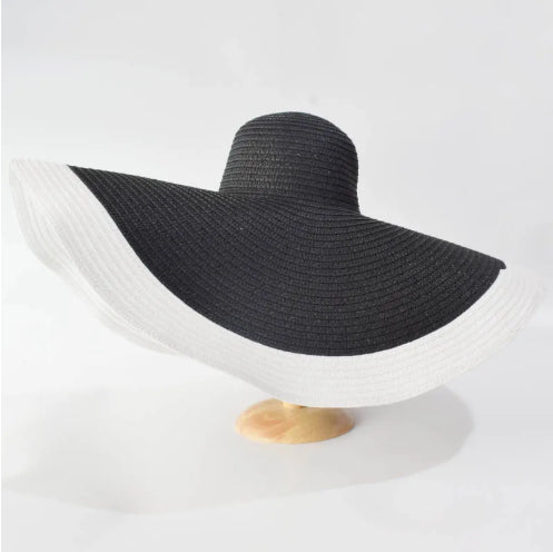 Women's Casual Large Brim Light Board Sunshade Hat