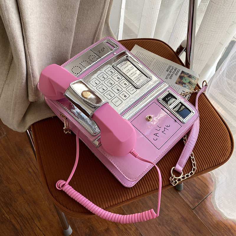 Creative Digital Phone Messenger Bag Spoof