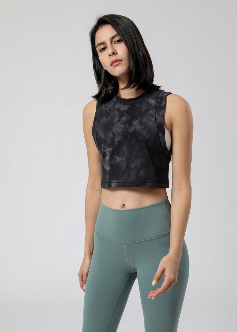 Women's Yoga Fitness Loose Sports Vest